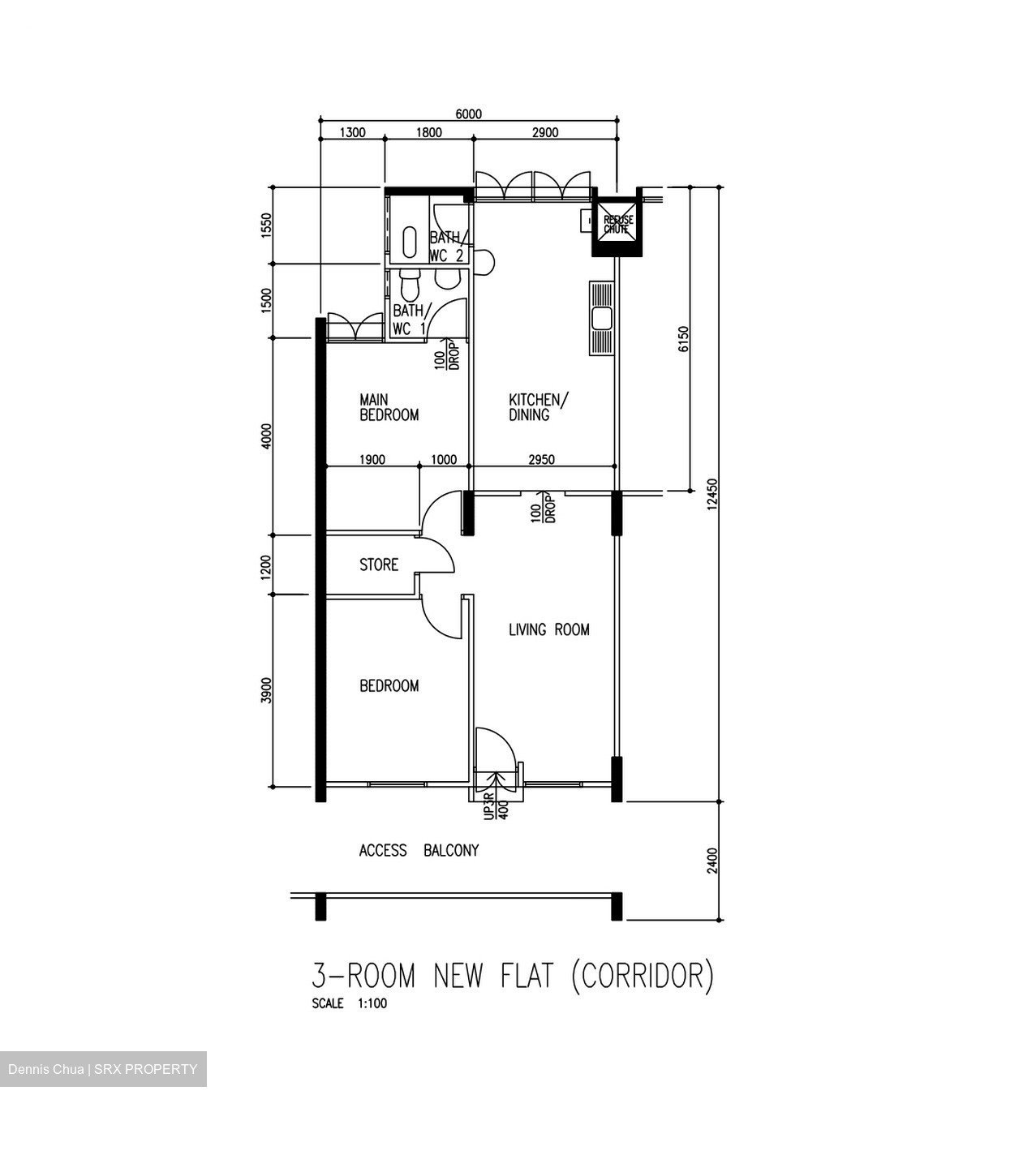 Blk 545 Bedok North Green (Bedok), HDB 3 Rooms #581915441